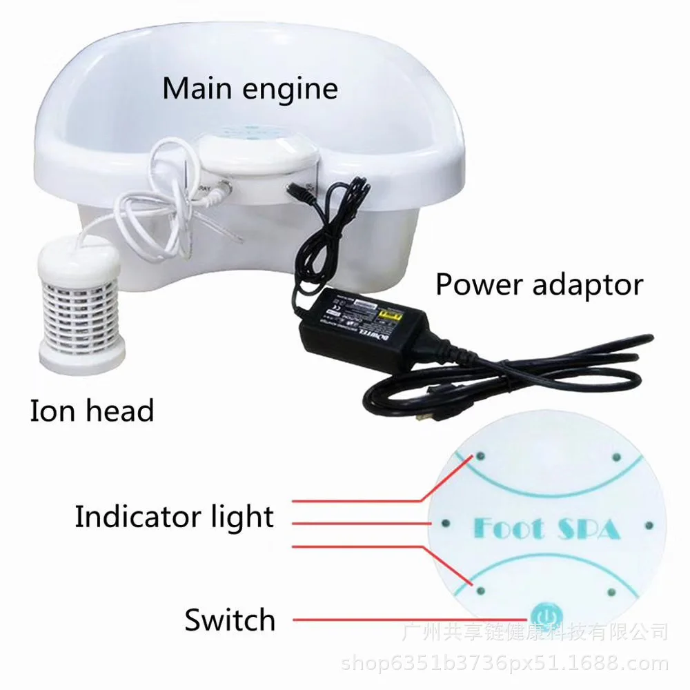 Full-Automatic Massage Foot Bath Foot Spa Massager  timing control Negative massager Ionic