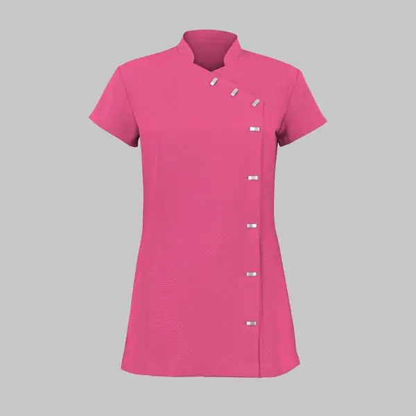 Wholesale Scrubs Tunics Beauty Tunic Uniforms Salonwear Buttons Front Beauty Salons Spa Uniforms Suits
