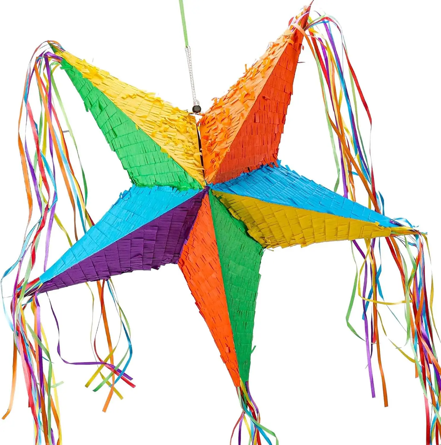 Радужная звезда Pinata Складная Праздничная Pinatas Дети Взрослые День рождения Юбилей детские украшения для душа