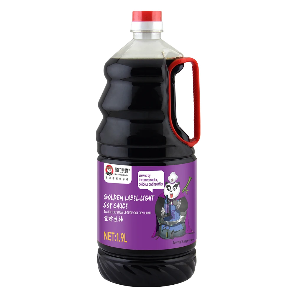 Wholesale Sugar Free Soy Sauce Factory Price Soy Sauce Fermented Soy Sauce