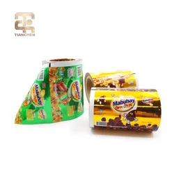 Hot Sale Flexible Snack Food High Quality Cookie Aluminum Foil Laminated Plastic Packaging Roll Film