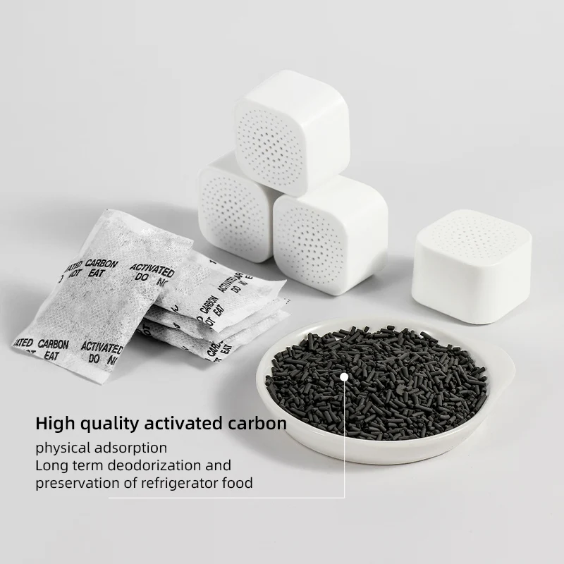 Kitchen Mini refrigerator deodorizer keep fridge fresh freezer ball cube Shape