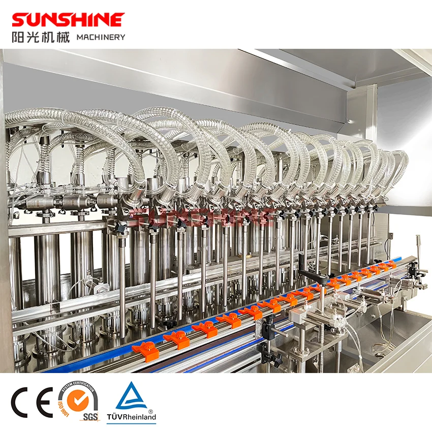 Automatic baby skin care glass plastic bottle essential balm safflower oil mosquito repellent liquid bottle filling machine