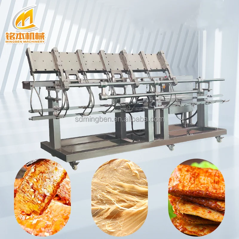 New Technical Automatic TVP Textured Soy Protein Making Machine Texture Soya Protein Production Line