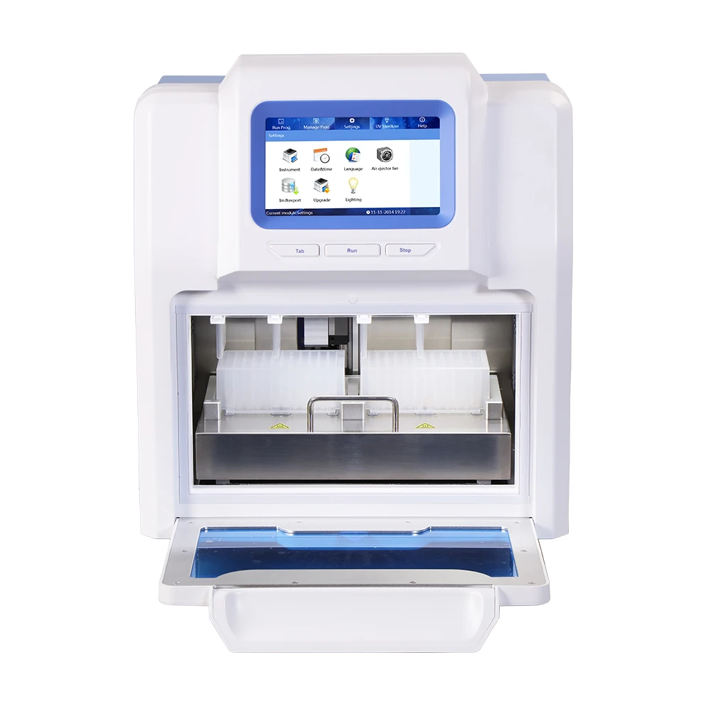 pcr lab automated automatic nucleic acid purification extractor magnetic bead dna extraction
