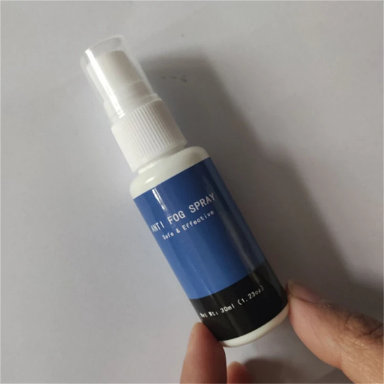 Factory 30ML 60ML Glasses Lens  Anti Fog Spray Custom Logo Pattern Swimming Goggles Cleaner Myopia Lens  Anti-fog Spray