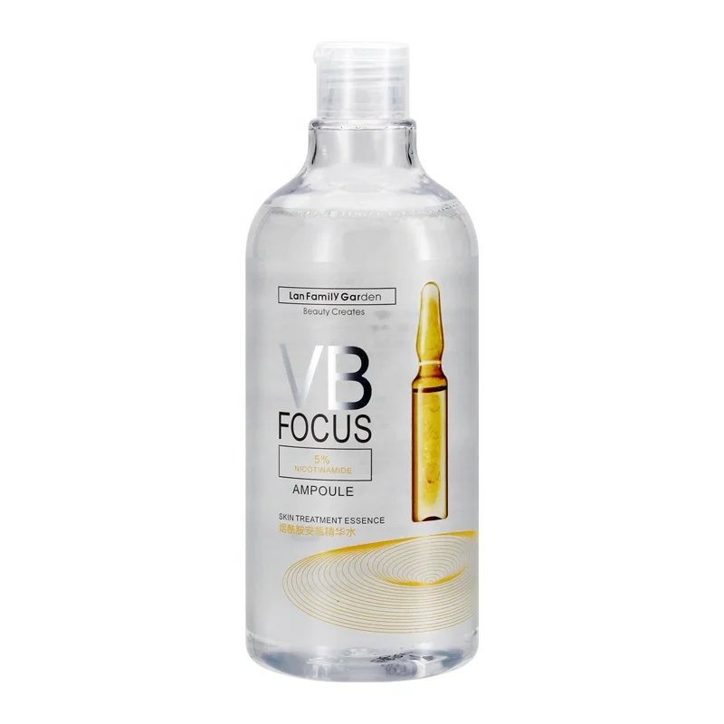 Custom Private Label 500ml Skin Face Care Treatment Nicotinamide Ampoule Water