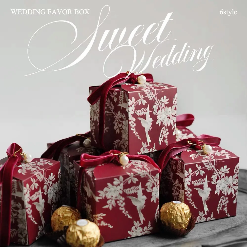 Wholesale custom printed luxury cardboard baby shower party snack sweet chocolate paper bags for gifts