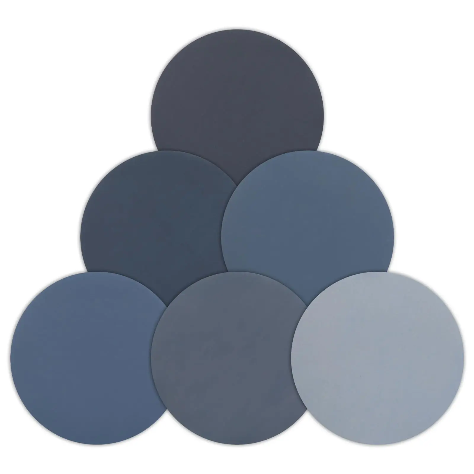 5 Inch 6 Inch Velcro Round Diamond Sanding Disc Silicon Carbide Hook and Loop Sand Paper Sanding Pad Fiber Disc for Marble Wood