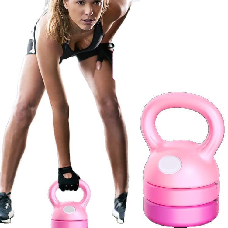 Cheap Wholesale Kettlebell Manufacturer Home Gym Kettlebells Pink Blue Color 12Lb/5.4Kg Mini Kettlebell