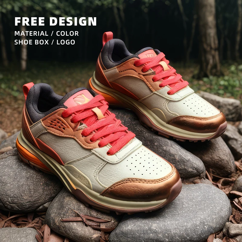 Original Customized Logo Genuine Leather Man Fashions Casual Shoes Men Sneaker Skateboard Shoes Custom Shoes Material