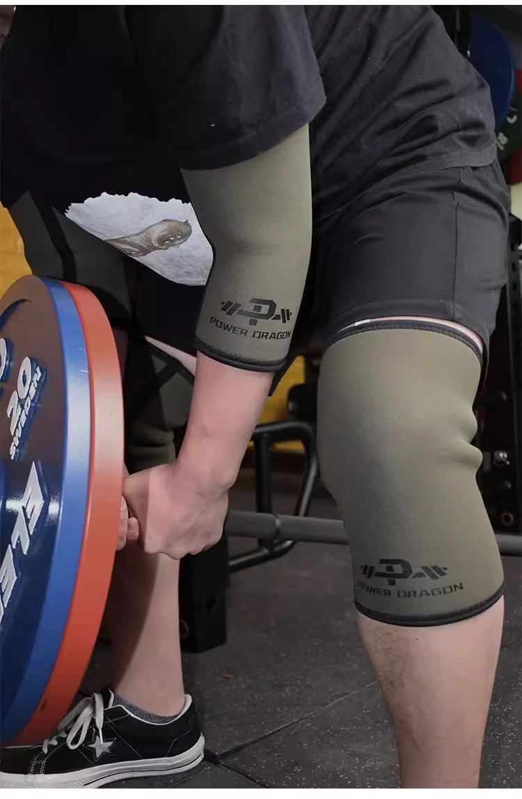 Weightlifting thickened knee pads fitness protective gear