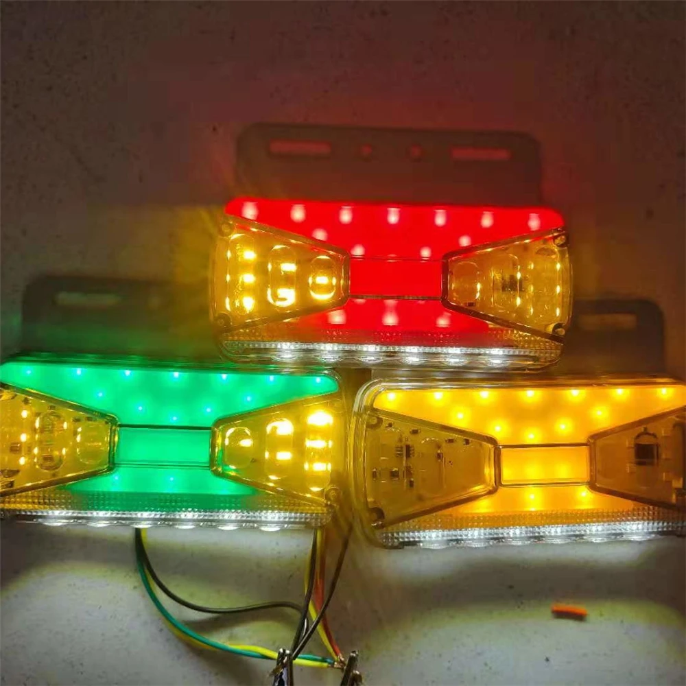 
Manufacturer 12v/24v LED Trailer Truck Side Light With Flashing 