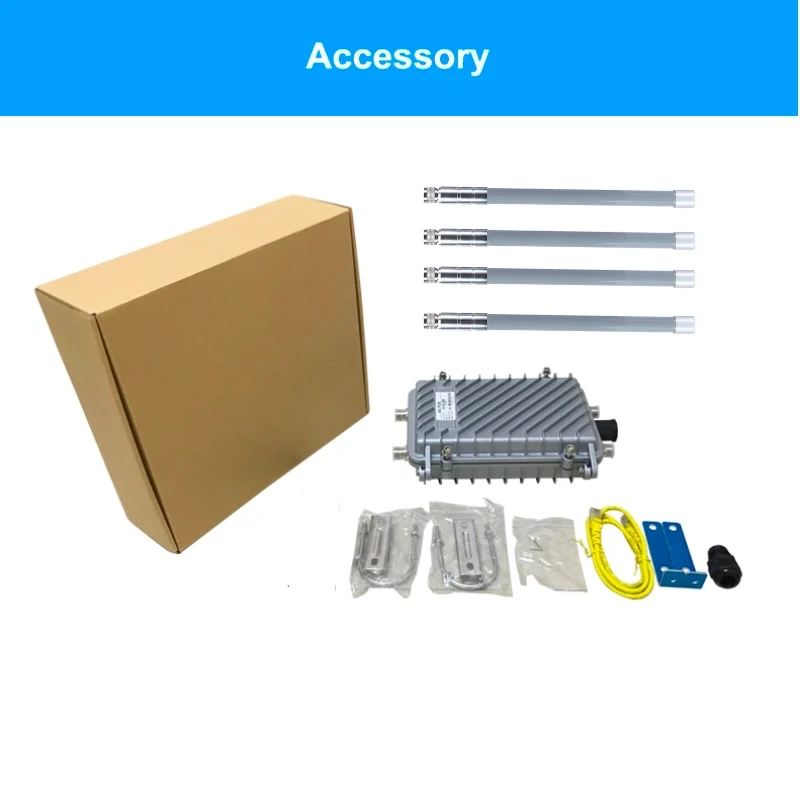 Wireless speed 1200Mbps dual band router wifi 5g chip MT7621 waterproof outdoor 5g wireless router