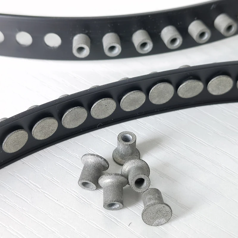 busbar fillister head steel iron semi tubular rivet for hydraulic self piercing riveting machine