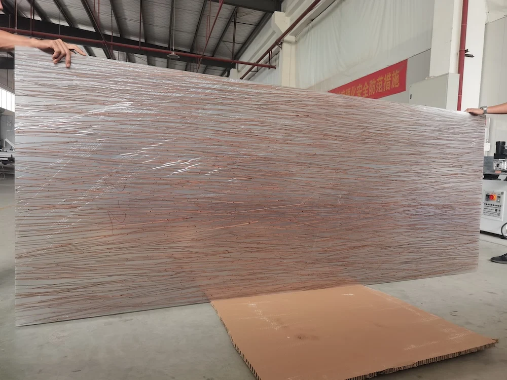 Home Decorative Resin Decoration 10mm 12mm  Acrylic Sheet Decorative  Alabaster Artificial Wall Panel For Bathroom