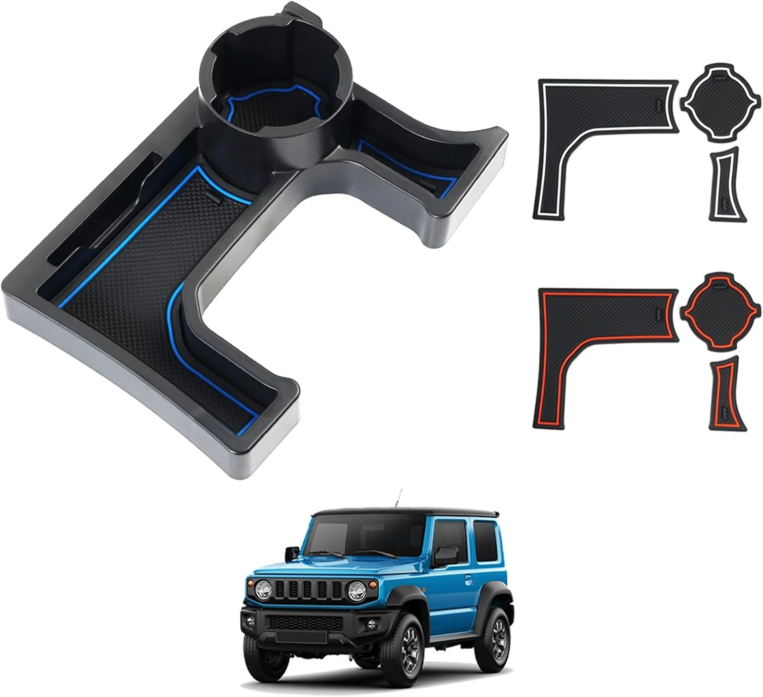 2020 JIMNY аксессуары автоматический автомобильный ящик для хранения передач органайзер Suzuki Jimny JB74 JB64