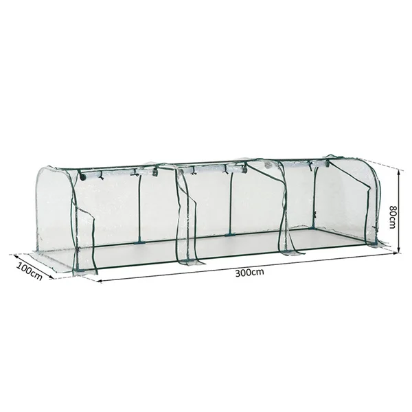 Mini Garden greenhouse Walk-in greenhouse  PVC garden indoor Grow  Tent  Shelving Plastic Shed garden building