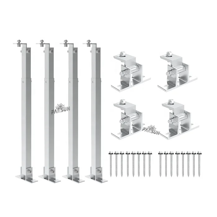 FarSun Adjustable Solar Aluminum Frame PV Solar Stand Mounting Brackets