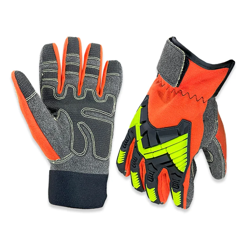 Top Quality Fire Proof Kevlar Abrasion Resistance Tactical Gloves Anti Cut Level 3 TPR Protection Outdoors Operations
