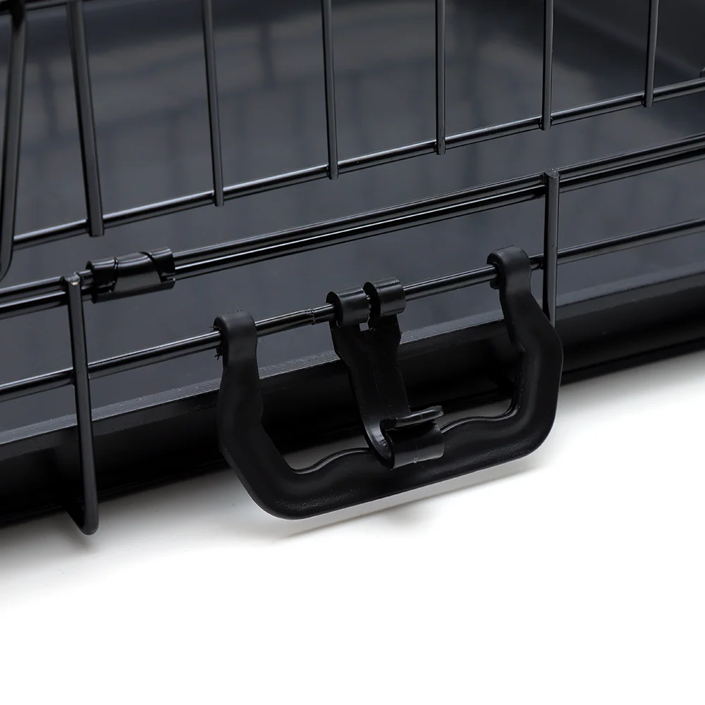 Высокое качество Гальваническая линия по производству прочная клетка для собак двойной двери складные столы и стулья для клетка для собак