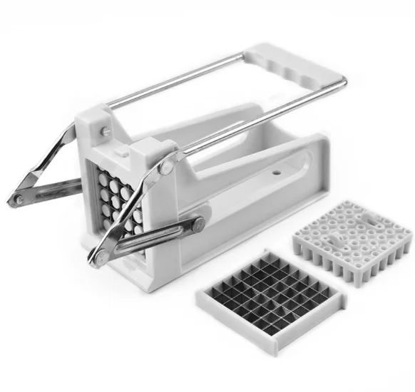 ABS Manual Potato Cutter French Fries Fry Slicer Small Potato Chips Maker Meat Chopper Dicer Cutting Machine Tools