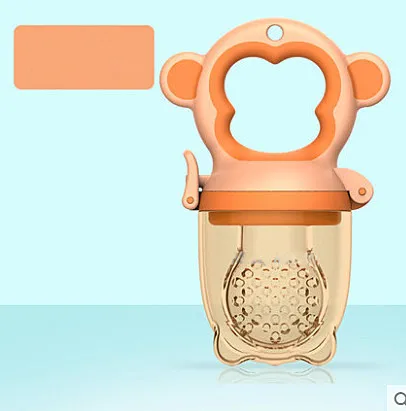 100% Eco-friendly Silicone Baby Fruit Feeder Pacifier New Born Kids Fruit Feeder Nipple Pacifier