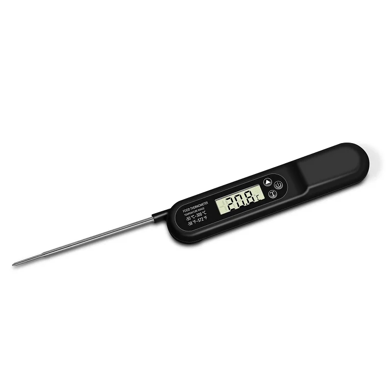 Cooking Thermometer Digital Meat Thermometer with Long Probe,Auto Off,LCD Screen Kitchen Thermometers for BBQ Meat Sugar Milk