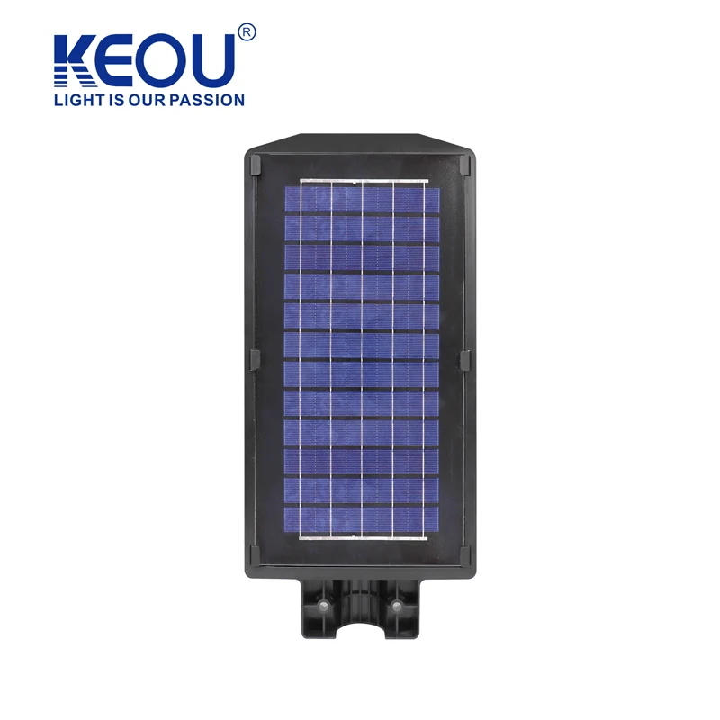 KEOU Smart work mode remote control waterproof  ip65 100W solar street light for square