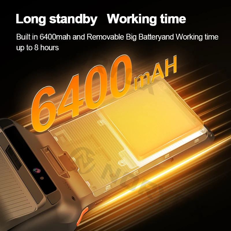 Noryox NB65 6.5 Inch 3GB 32GB Handheld Android 14 Cash Register Pos Canteen Mobile Terminal Pos With 80mm Printer