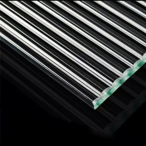 High-end Bathroom and Partition use 5mm-12mm fluted glass panel