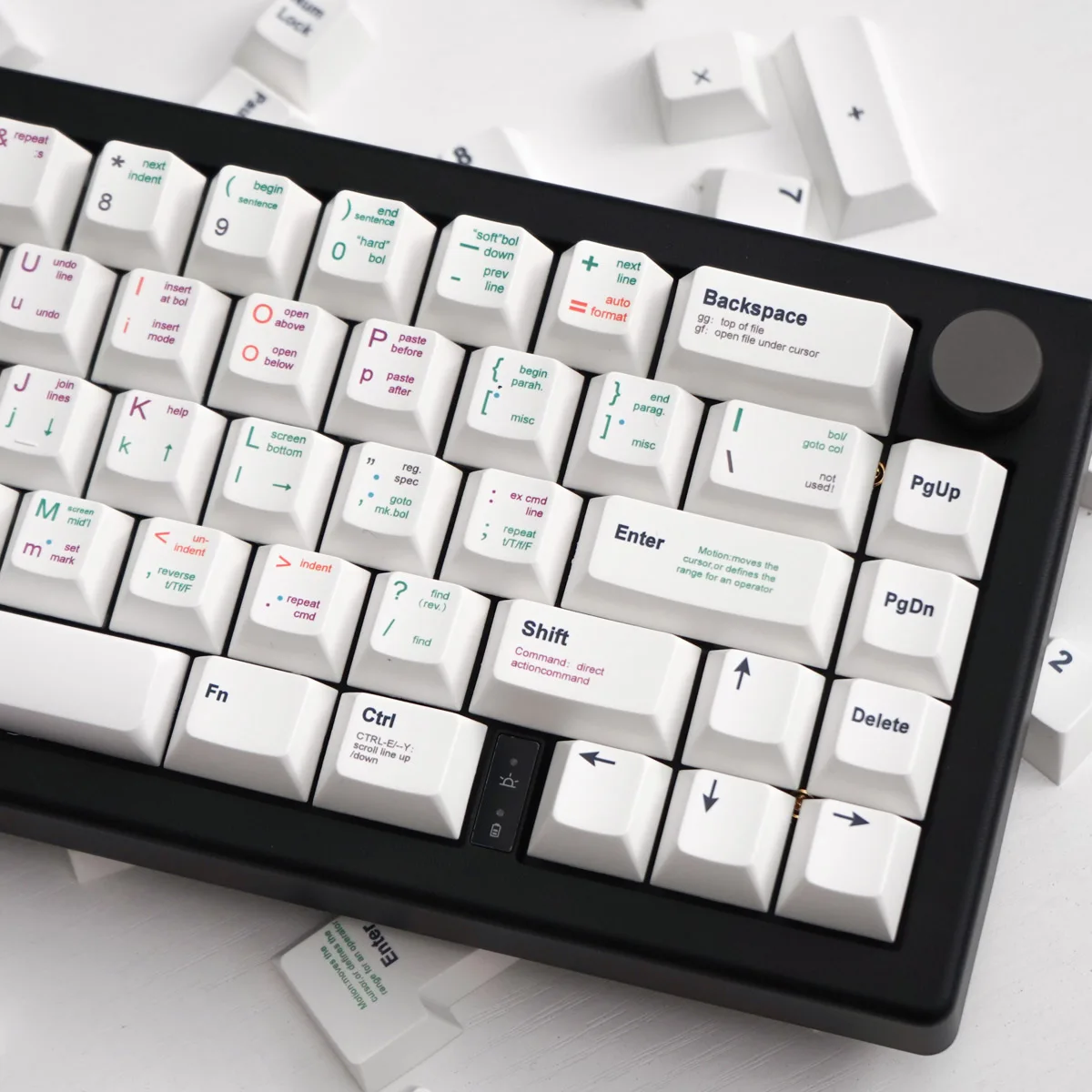 139 Keys White Programmer Keycaps Cherry Profile PBT Keycap For MX Switch Mechanical Keyboard DIY Custom Keycaps
