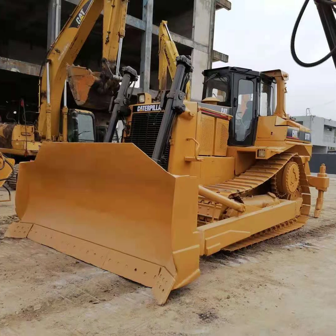 Used Cat D7R Bulldozer Crawler Track Dozer Cat D7 160hp Bulldozer Caterpillar D7R  For Forest Working