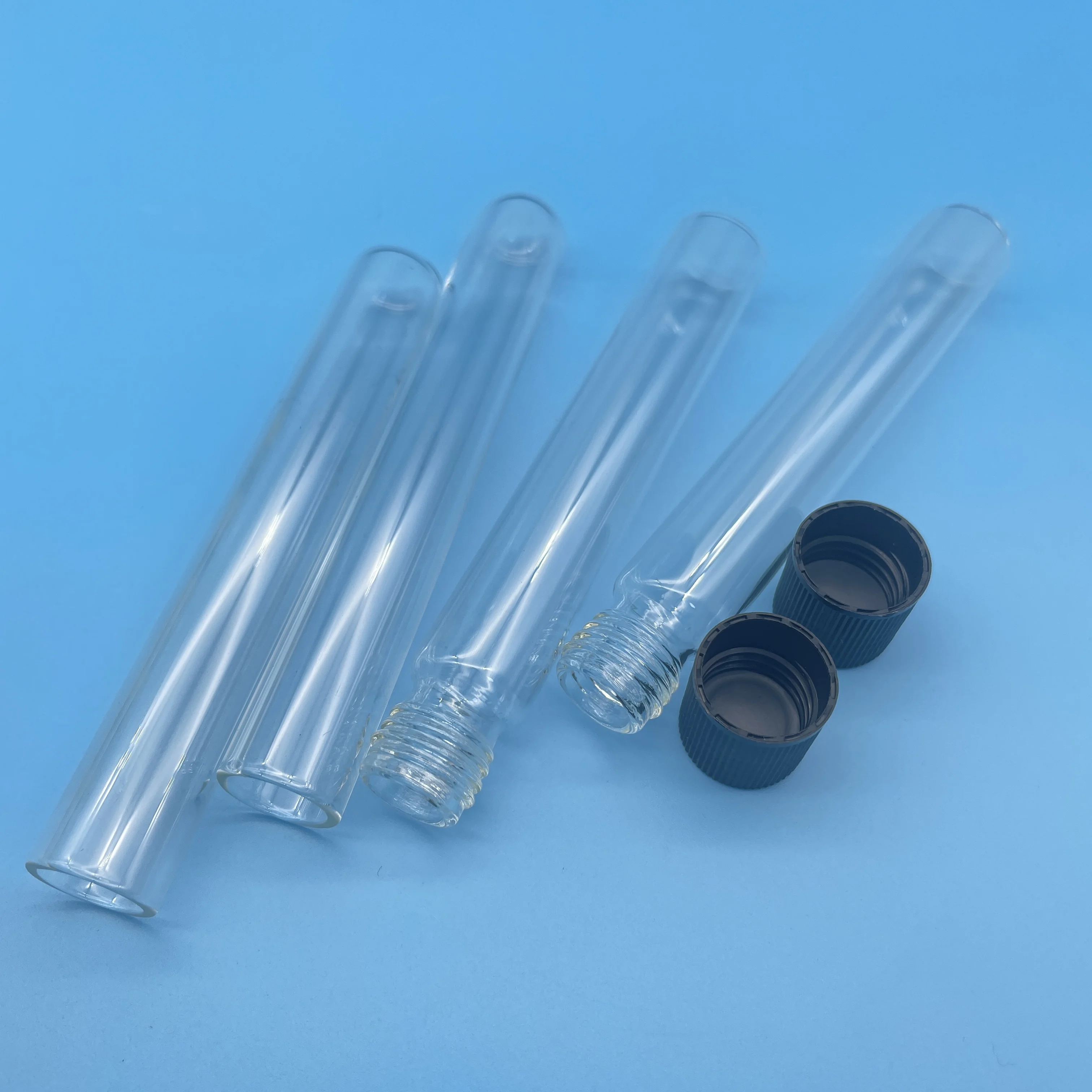 15ml LAB sampling tube Glass test tube 10ml Heat resistant glass test tube
