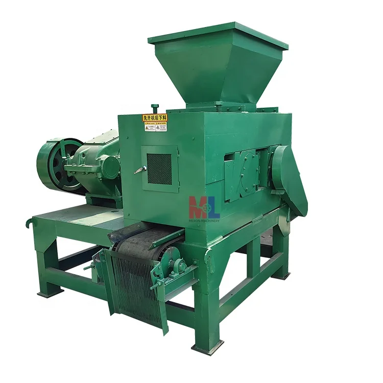 High capacity coal mineral powder  oval ball shape briquetting press machine