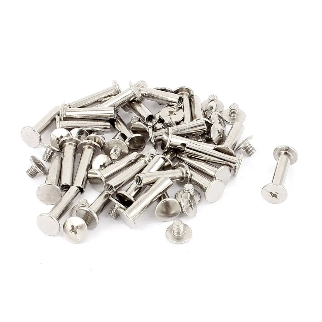 Stainless Steel Chicago Screw Male And Female Small Belt Buckle Chicago Screws
