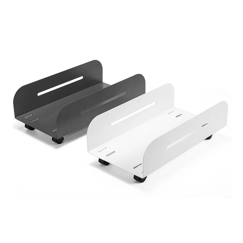 CPU Stand Cart Metal Bracket Stamping PC Computer Case Accessories Removable Computer Host Bracket