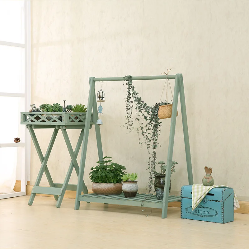 Wooden Plant Stand, Indoor/Plant Ladder Shelf Flower Display Stand