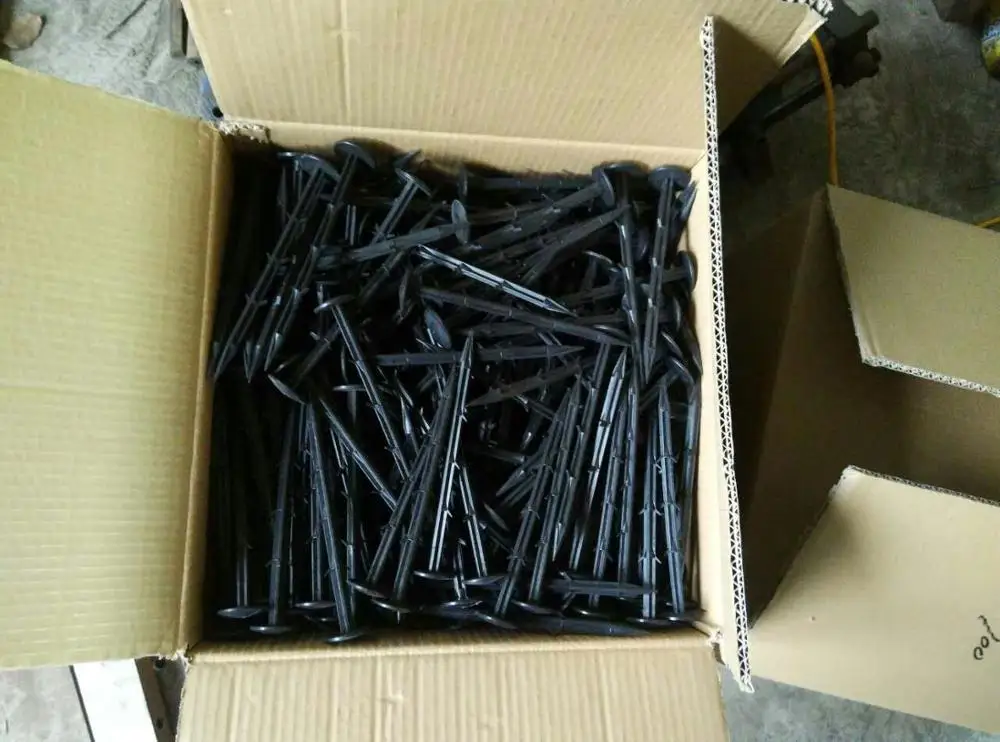 Factory sale plastic nail for agriculture mulch film