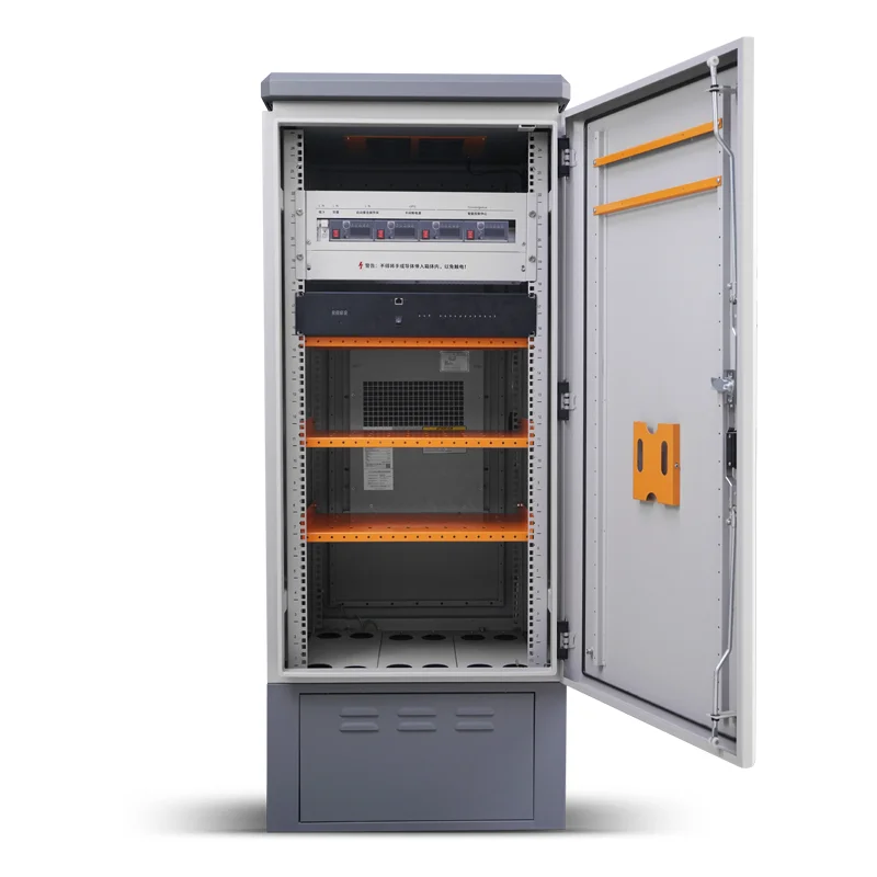 Harwell customize solar powered Camera cabinet Video Surveillance outdoor Battery Storage cabinet