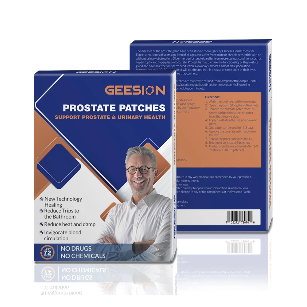 Hot Selling Health Care Alleviate Prostatic Symptoms Prostatic Navel Plaster