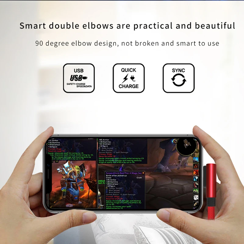 2021 New Design Factory Price 3 in 1 Multi Function Charging Data Cable High Quality Adapter Cable For iPhone, type-C Use