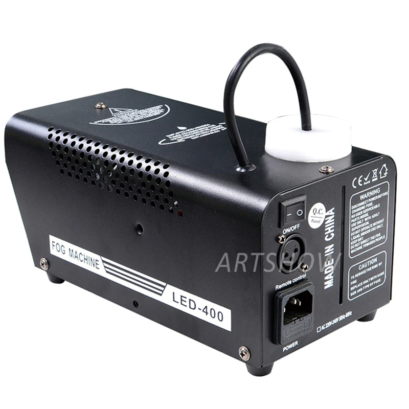400W Wireless LED Remote Smoke Machine Portable Party City Fog Machine Smoke Car for Stage Party Wedding DJ
