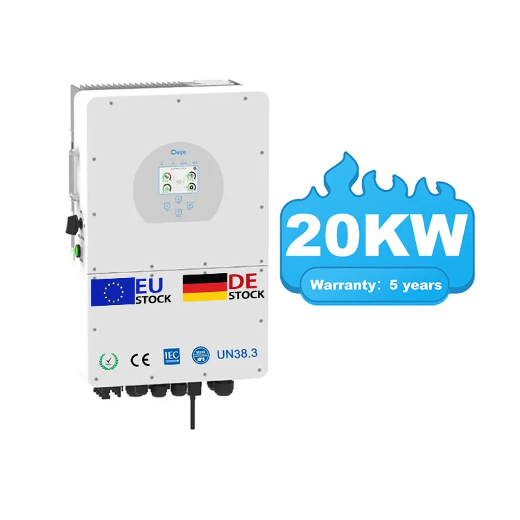 E stock DEYE 20KW SUN-20K-SG01HP3-EU-AM2 солнечный гибридный трехфазный инвертор аккумулятор для хранения энергии