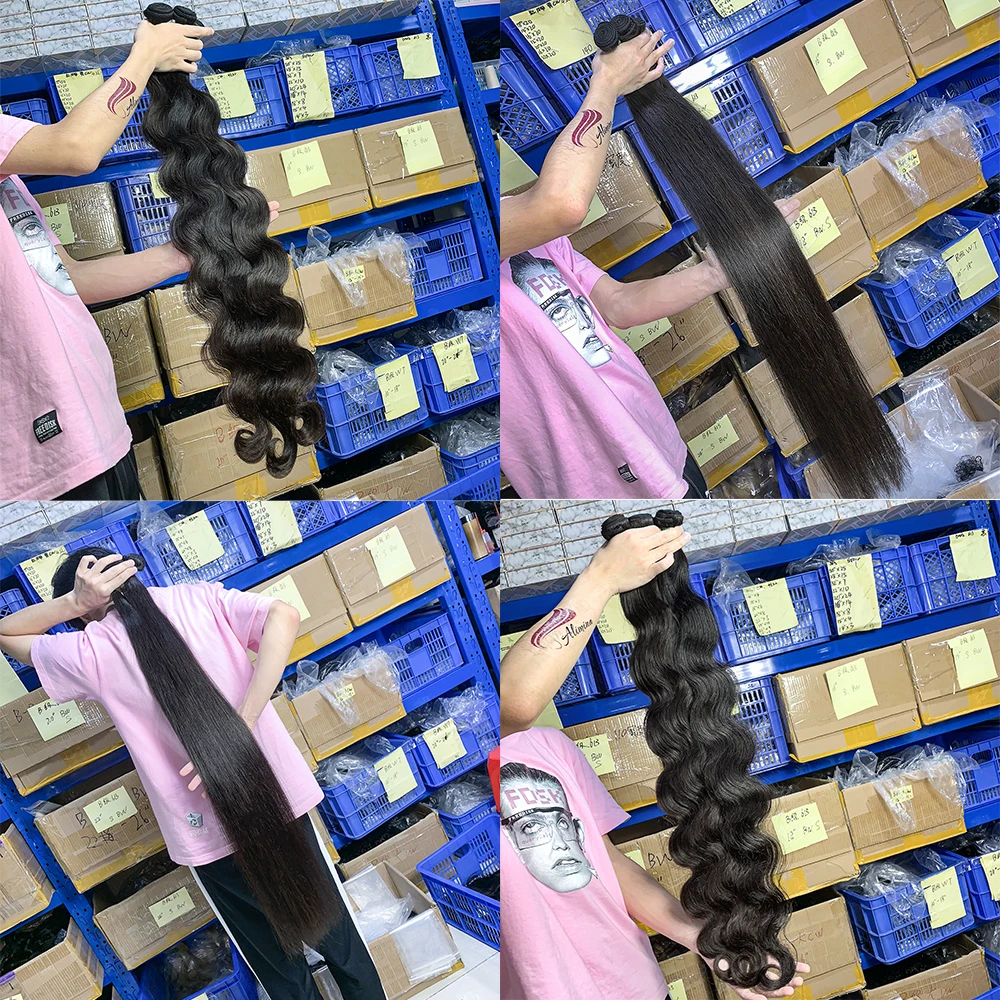 
Alimina Wholesale raw virgin cuticle aligned hair, wholesale mink indian virgin hair vendor ,raw indian hair directly from india 