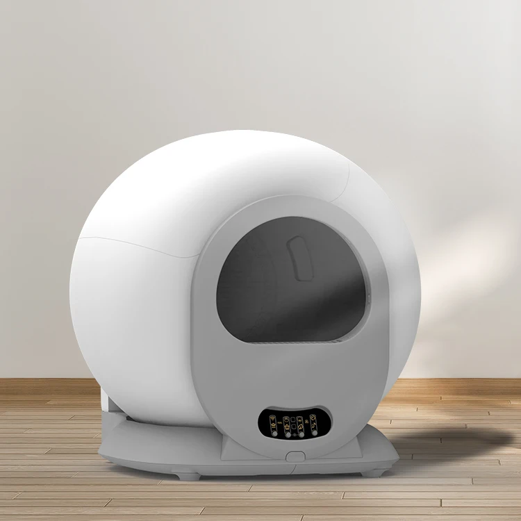 New design Electric litter box Cat Automatic cat litter box Smart Toilet WIFI control Smart toilet self cleaning Factory price