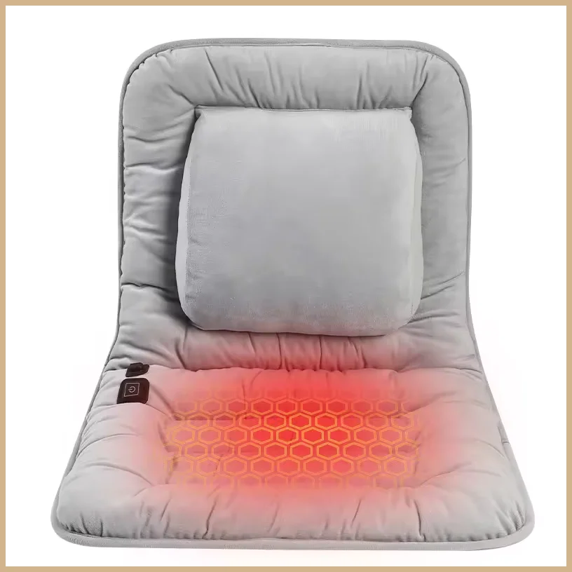 Фантастический интегрированный офисный и автомобильный отопительный прибор с питанием от USB подушка для спинки сиденья поддержкой талии