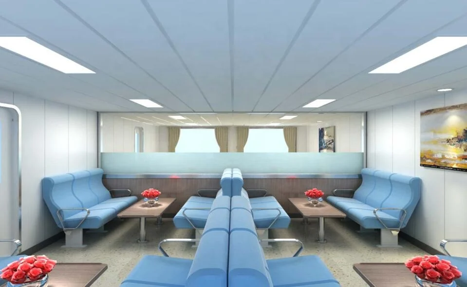 Grandsea 150seats Aluminum Coastal High Speed Passenger Ferry Boat for Sale