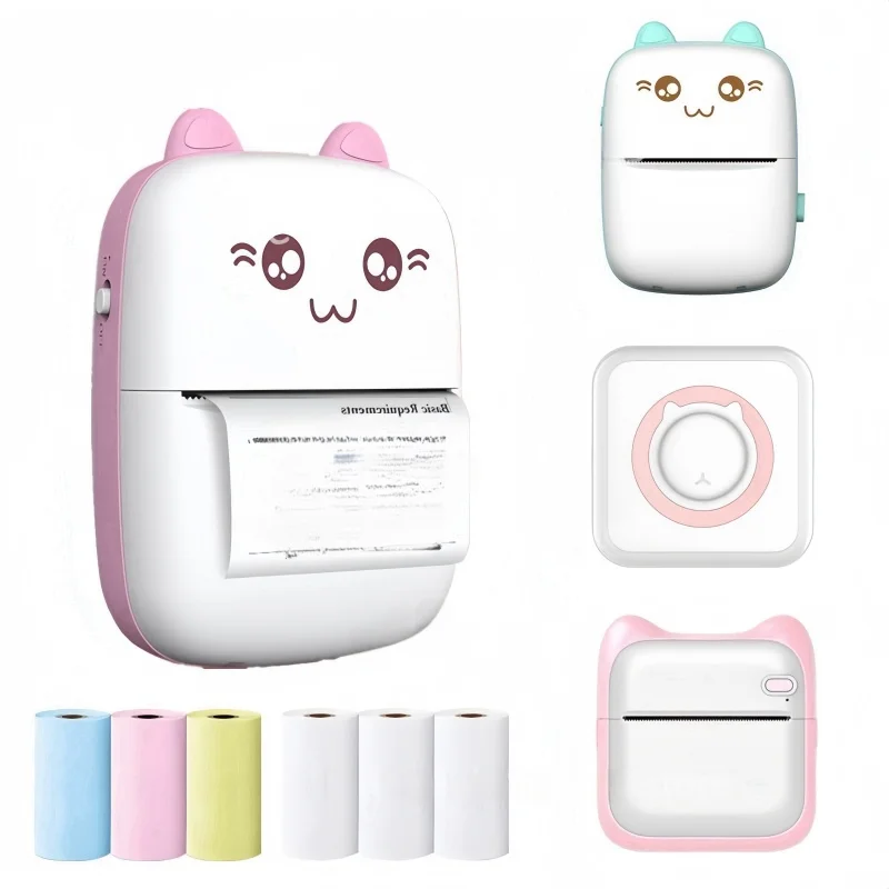 Thermal Paper Rolls Self-adhesive Label Sticker Pocket Different Diverse Type Thermal Printer