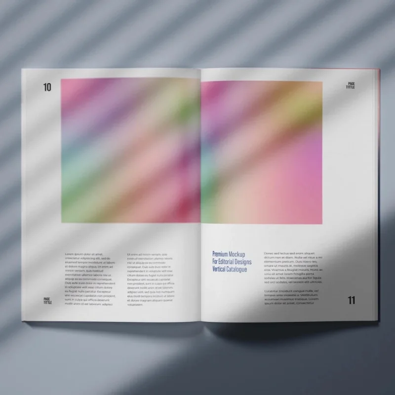 Professional Custom Paper Printing Magazine Product Catalogue Brochure Catalogue Booklet Offset Printing